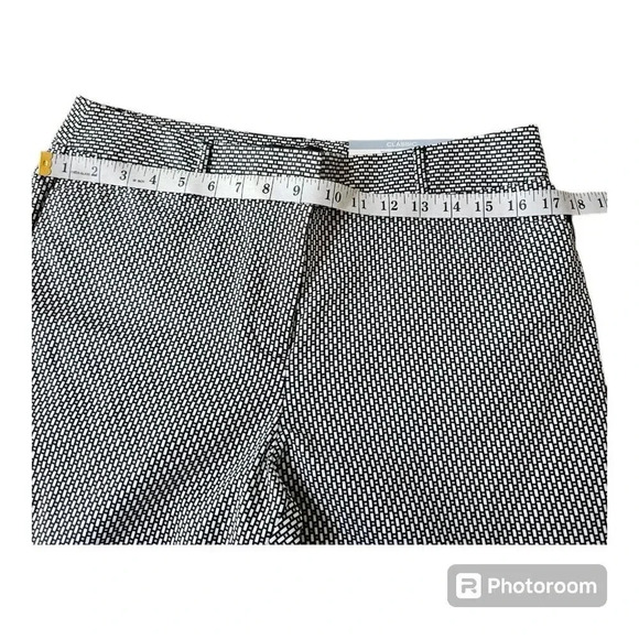 Liz Claiborne Emma Classic Ankle Womens Dress Pants Size 8 Black White NWT - Picture 4 of 14